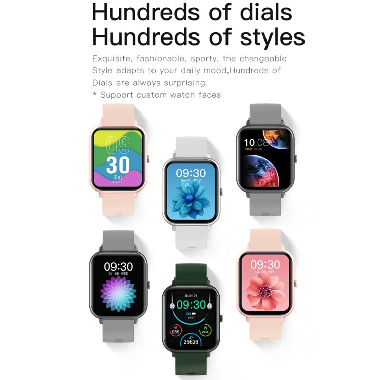 1,83 pollici Touch Screen AI Voice Monitoraggio della frequenza cardiaca / ossigeno nel sangue / pressione sanguigna / sonno Smartwatch Bluetooth