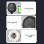TELESIN Luce magnetica per selfie ricaricabile USB-C