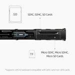 TELESIN Lettore schede SD/TF USB-C 2 in 1 con box storage