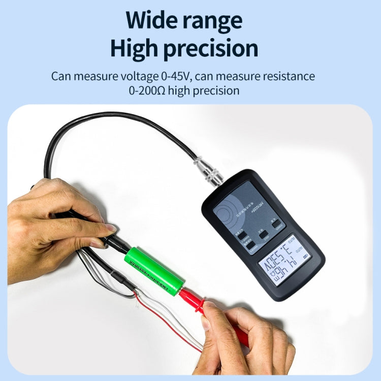 Tester resistenza interna batterie 100V Li-ion NiMH Piombo