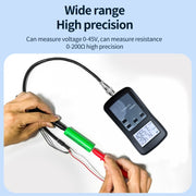 Tester di resistenza interna della batteria al litio NiMH al piombo e al litio da 100 V