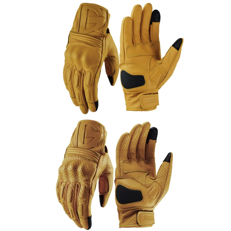 Guanti da motociclista GHOST RACING anti-caduta caldi e traspiranti a dita intere, M, L, XL, XXL