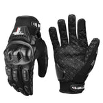 GHOST RACING Guanti da motociclista anticaduta in gomma traspirante con touch screen, M, L, XL, XXL