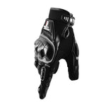 GHOST RACING Guanti da motociclista anticaduta in gomma traspirante con touch screen, M, L, XL, XXL