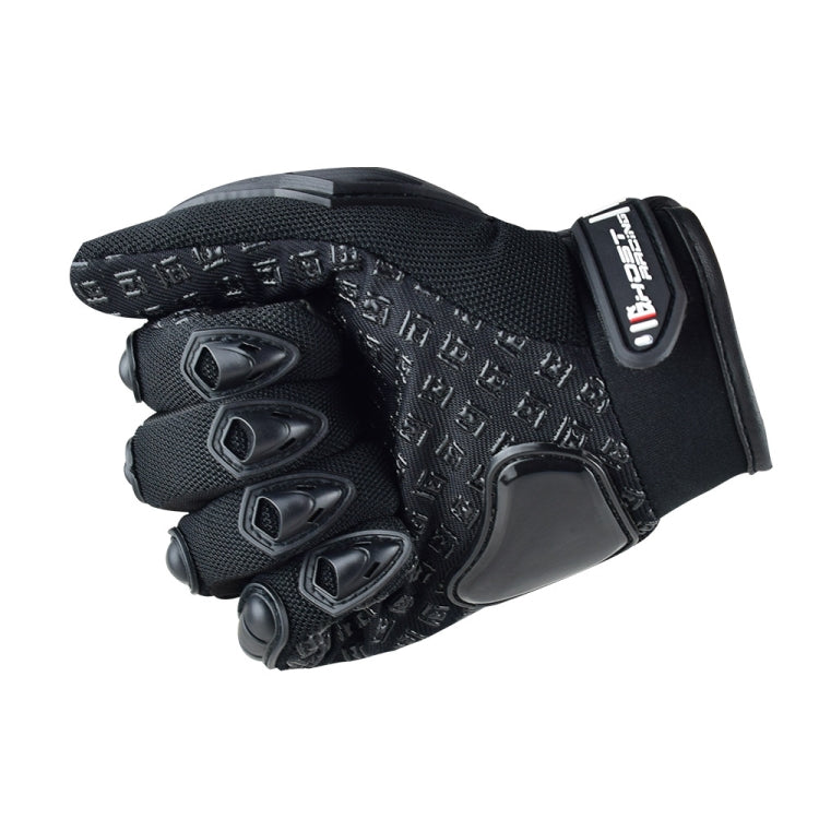 GHOST RACING Guanti da motociclista anticaduta in gomma traspirante con touch screen, M, L, XL, XXL