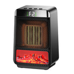 Riscaldatore PTC da tavolo E03 con luce fiamma 3D