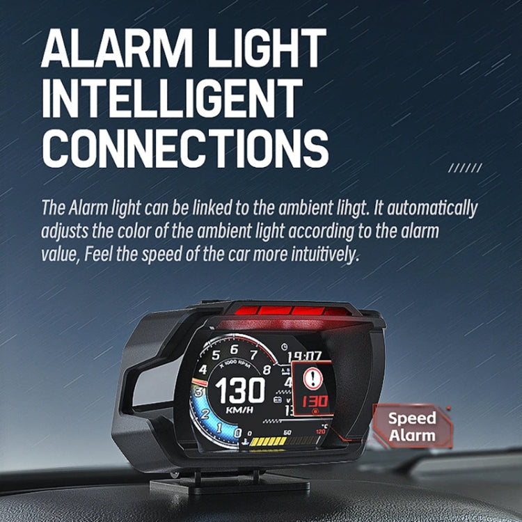 HUD Head-up Display OBD LCD Chilometraggio Tachimetro