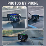 HUD Head-up Display OBD LCD Chilometraggio Tachimetro