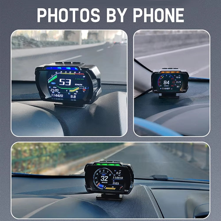 HUD Head-up Display OBD LCD Chilometraggio Tachimetro