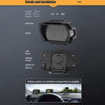 HUD Head-up Display OBD LCD Chilometraggio Tachimetro