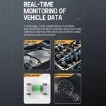 HUD Head-up Display OBD LCD Chilometraggio Tachimetro