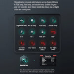 HUD Head-up Display OBD LCD Chilometraggio Tachimetro