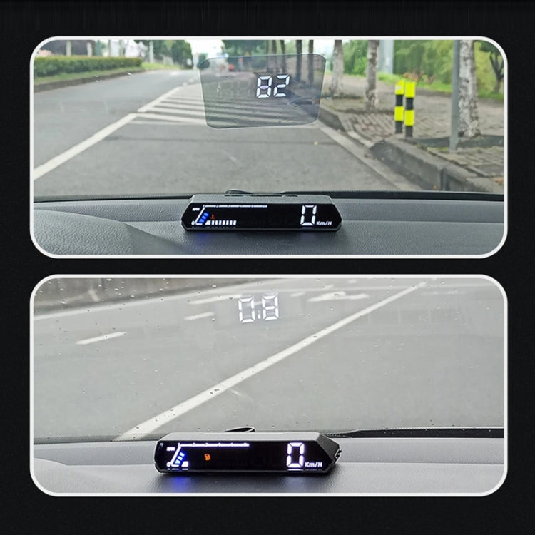 Head-up Display OBD Strumento multifunzione per veicoli Temperatura dell'olio Schermo di monitoraggio del cambio