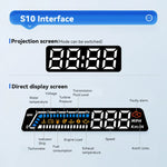 Head-up Display OBD Strumento multifunzione per veicoli Temperatura dell'olio Schermo di monitoraggio del cambio