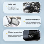 Head-up Display OBD Strumento multifunzione per veicoli Temperatura dell'olio Schermo di monitoraggio del cambio