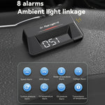 Head-up Display OBD Strumento multifunzione per veicoli Temperatura dell'olio Schermo di monitoraggio del cambio