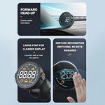 Misuratore di altitudine GPS per auto alimentato tramite USB con display head-up