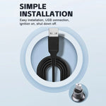 Misuratore di altitudine GPS per auto alimentato tramite USB con display head-up