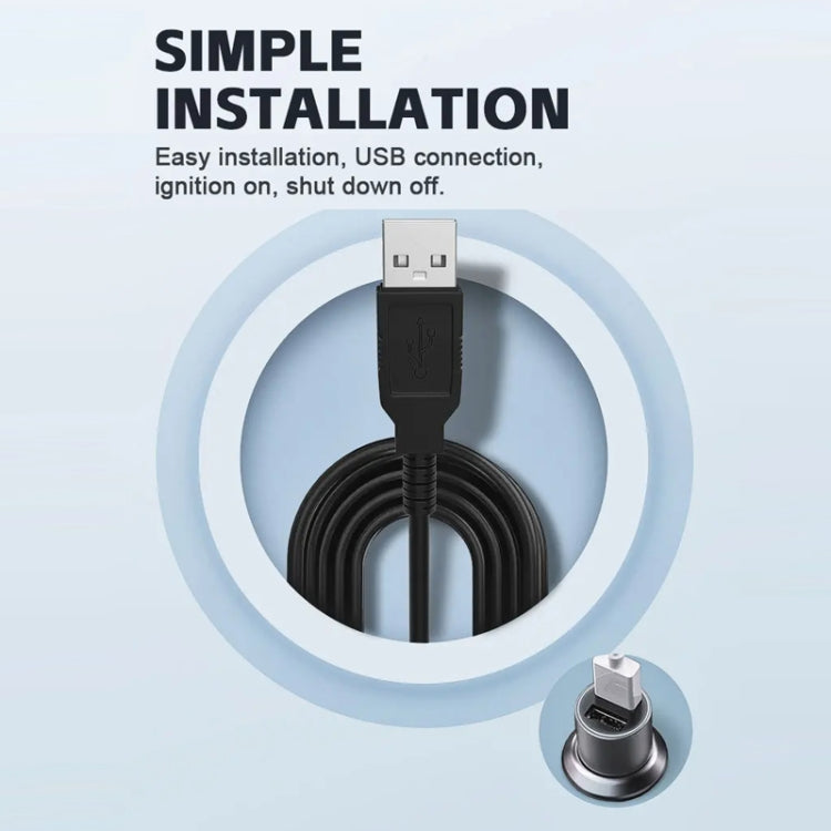 Misuratore di altitudine GPS per auto alimentato tramite USB con display head-up