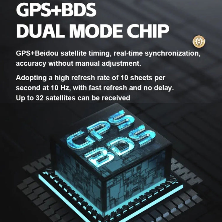 Misuratore di altitudine GPS per auto alimentato tramite USB con display head-up