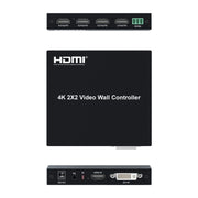 Supporto video HD Splice HDMI 4K 2x2 Ingresso HDMI / DVI Uscita HDMI 4CH, 4K With US Plug, 4K With EU Plug, 4K With UK Plug