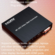 Supporto video HD Splice HDMI 4K 2x2 Ingresso HDMI / DVI Uscita HDMI 4CH, 4K With US Plug, 4K With EU Plug, 4K With UK Plug