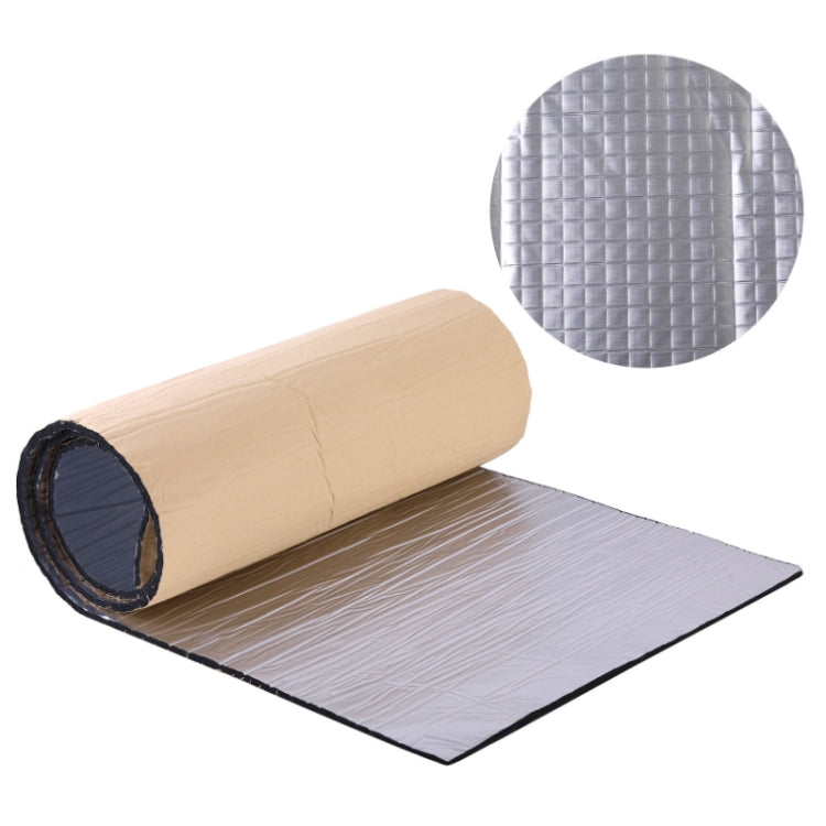 Cuscinetto isolante termico e acustico in alluminio spesso per cofano auto, 250x180x5mm, 250x180x10mm, 400x250x5mm, 400x250x10mm
