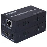 Cavo Ethernet singolo HDMI a RJ45, amplificatore di segnale per cavo 4K HD, prolunga da 100 m, US Plug, UK Plug, EU Plug