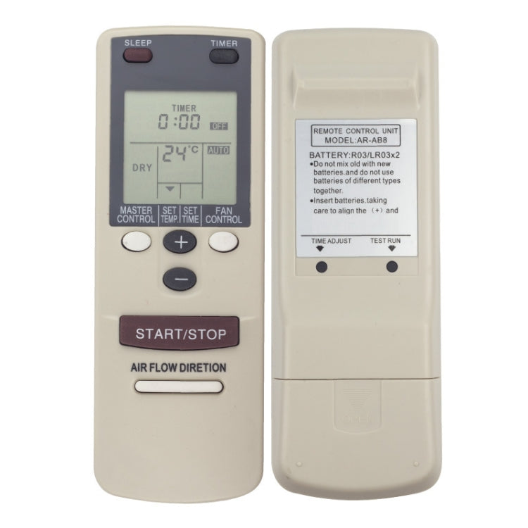 Telecomando ricambio per condizionatore Fujitsu AR-AB8