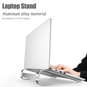 Supporto per laptop da tavolo in lega di alluminio, for 10-18 inch