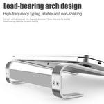 Supporto per laptop da tavolo in lega di alluminio, for 10-18 inch