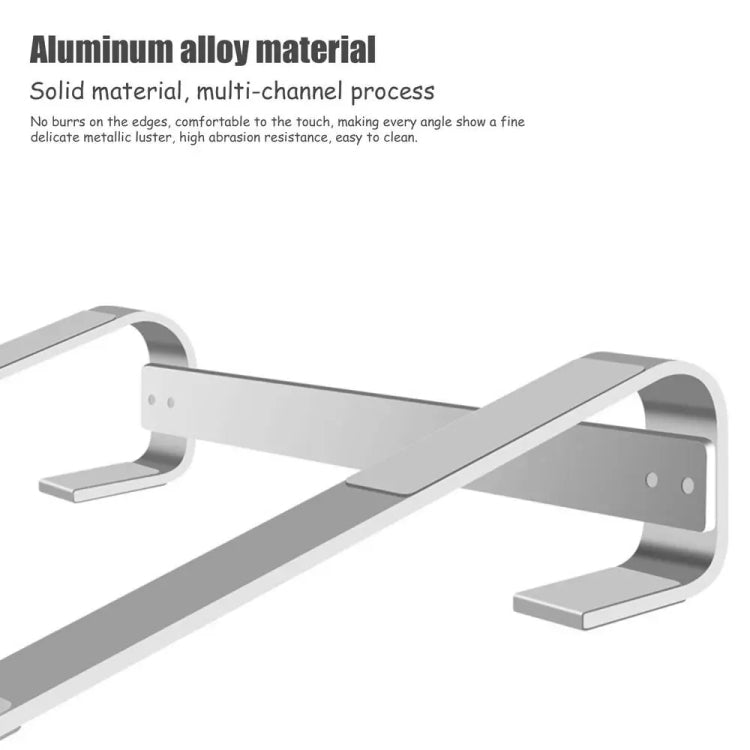Supporto per laptop da tavolo in lega di alluminio, for 10-18 inch