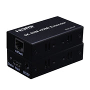 Cavo Ethernet singolo HDMI a RJ45 da 60 m, amplificatore di segnale per cavo HD 4K, trasmettitore+ricevitore, US Plug, UK Plug, EU Plug