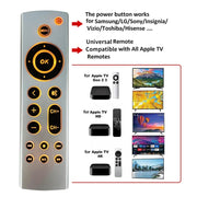 Per Apple TV Telecomando 4K / HD A2169 A1842 A1625 Stile retroilluminazione senza voce, Backlight Style