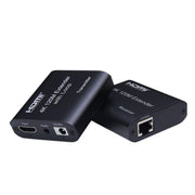 Cavo di rete singolo HDMI a RJ45 da 120 m, estensore di rete HD 4K, ricevitore+trasmettitore, US Plug, UK Plug, EU Plug