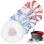 Per Vileda / O-Cedar EasyWring Spin Mop Panno di ricambio in microfibra