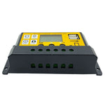 Regolatore solare 12V/24V con controllo luce e USB 10A 20A 30A