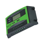 Regolatore di carica solare 12V/24V con doppia porta USB 10A-30A