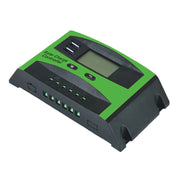Regolatore di carica e scarica solare da 12 V/24 V, doppia porta USB, regolatore di carica del pannello solare LCD, 10A, 20A, 30A