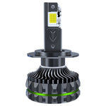 Faro per auto con faretto a LED a quattro tubi in rame da 150 W e 24 LED, 9005, 9006, 9012, H1, H4, H7, H11
