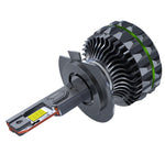 Faro per auto con faretto a LED a quattro tubi in rame da 150 W e 24 LED, 9005, 9006, 9012, H1, H4, H7, H11