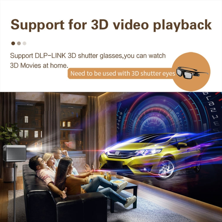 Proiettore DLP Home Theater TOUMEI X5 Full HD 1080P