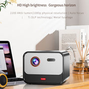 Proiettore DLP Home Theater TOUMEI X5 Proiettore HD ad alta luminosità 1080P, US Plug, EU Plug, UK Plug