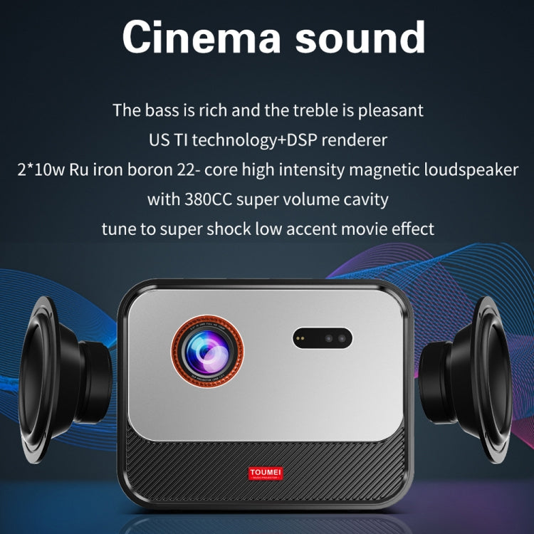 Proiettore DLP Home Theater TOUMEI X5 Full HD 1080P