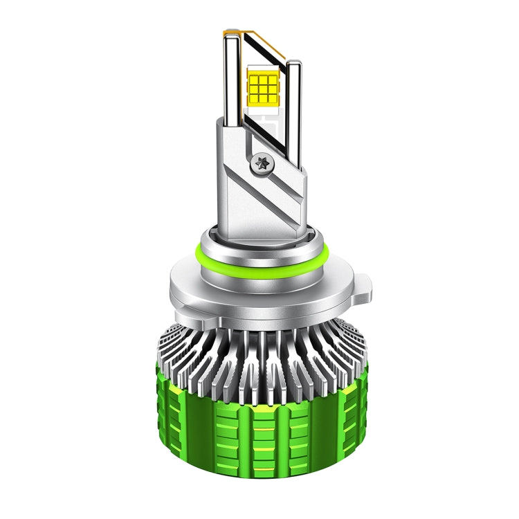 Faro per auto impermeabile in lega di alluminio con doppio tubo di rame a LED da 100 W, 9005, 9006, 9012, H1, H4, H7, H11