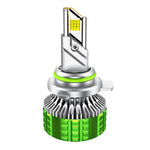Faro per auto impermeabile in lega di alluminio con doppio tubo di rame a LED da 100 W, 9005, 9006, 9012, H1, H4, H7, H11