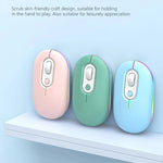 Mouse wireless silenzioso illuminato ricaricabile, 2.4G Pink, 2.4G Blue, 2.4G Green, 2.4G+Bluetooth Pink, 2.4G+Bluetooth Blue, 2.4G+Bluetooth Green