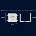 Router MESH WiFi6 Dual-Band COMFAST CF-WR630AX 3000Mbps Antenna 4x5dBi, US Plug, EU Plug, UK Plug, AU Plug