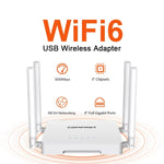Router MESH WiFi6 Dual-Band COMFAST CF-WR630AX 3000Mbps Antenna 4x5dBi, US Plug, EU Plug, UK Plug, AU Plug