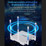 Router MESH WiFi6 Dual-Band COMFAST CF-WR630AX 3000Mbps Antenna 4x5dBi, US Plug, EU Plug, UK Plug, AU Plug
